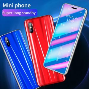  Online shopping phones Ultra-Thin Mini Mobile Phone I8 GSM 2G Touch Key Student Card Cellphone No Internet Cheap