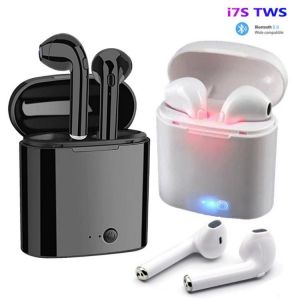  Online shopping Things of gamers i7s tws Wireless Headphones Bluetooth 5.0 Earphones sport Earbuds Headset With Mic Charging box Headphones For all smartphones